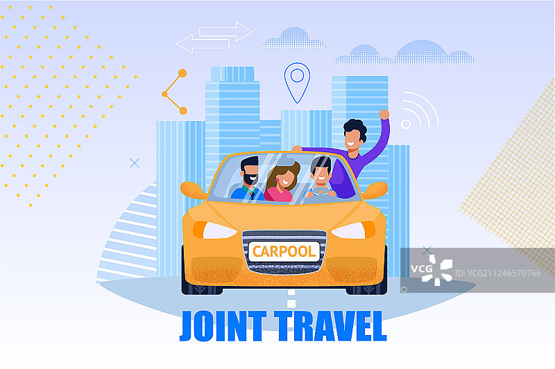 合乘汽车概念图片素材