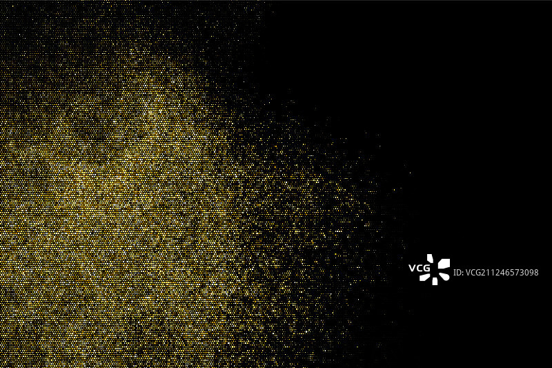 金色闪光半色调虚线背景图片素材