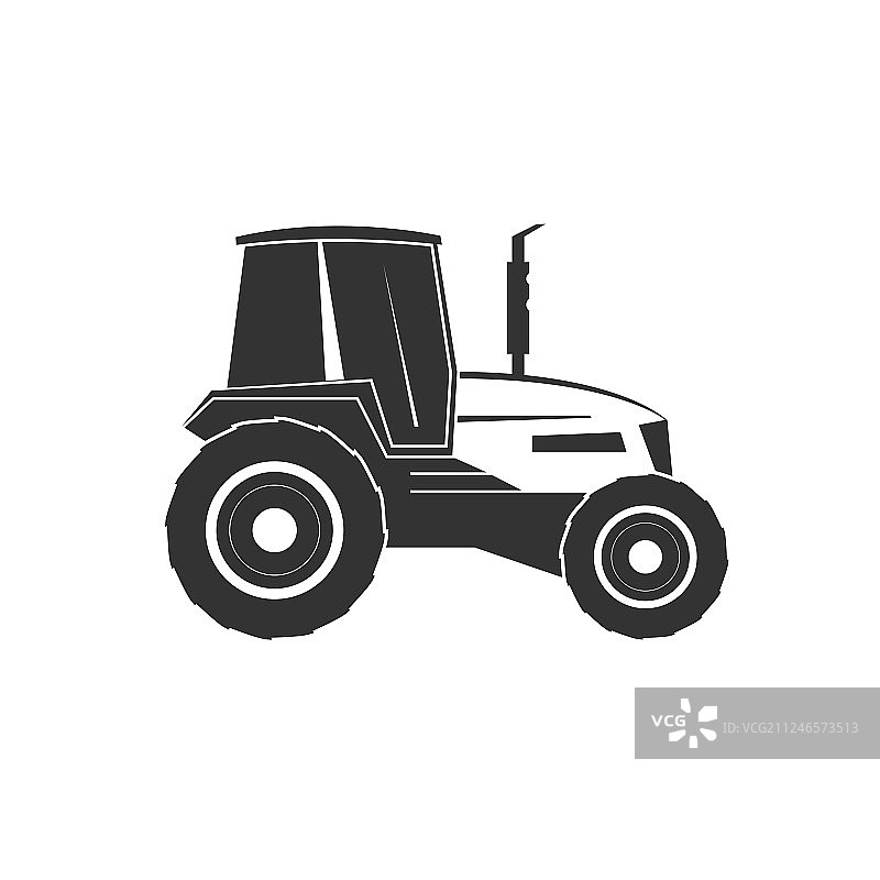 拖拉机图标图片素材