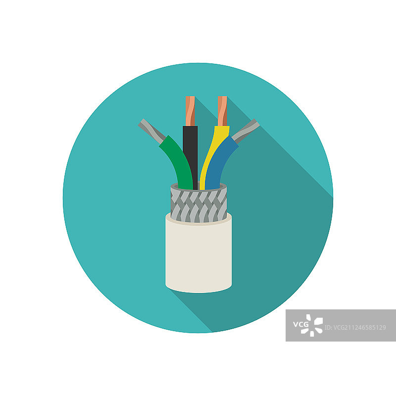 电缆图标图片素材