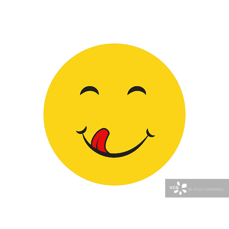 美味笑容表情图片素材