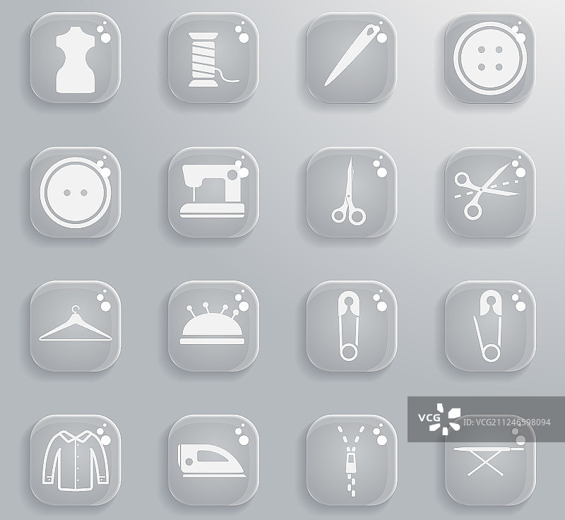 简单的裁缝图标图片素材