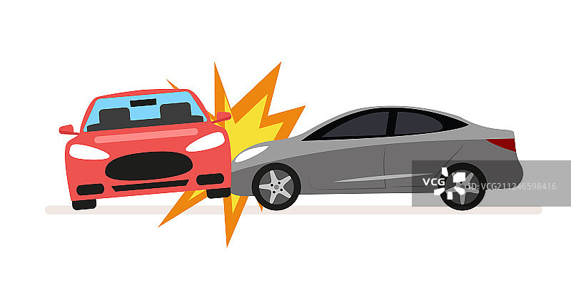 两车相撞事故图片素材