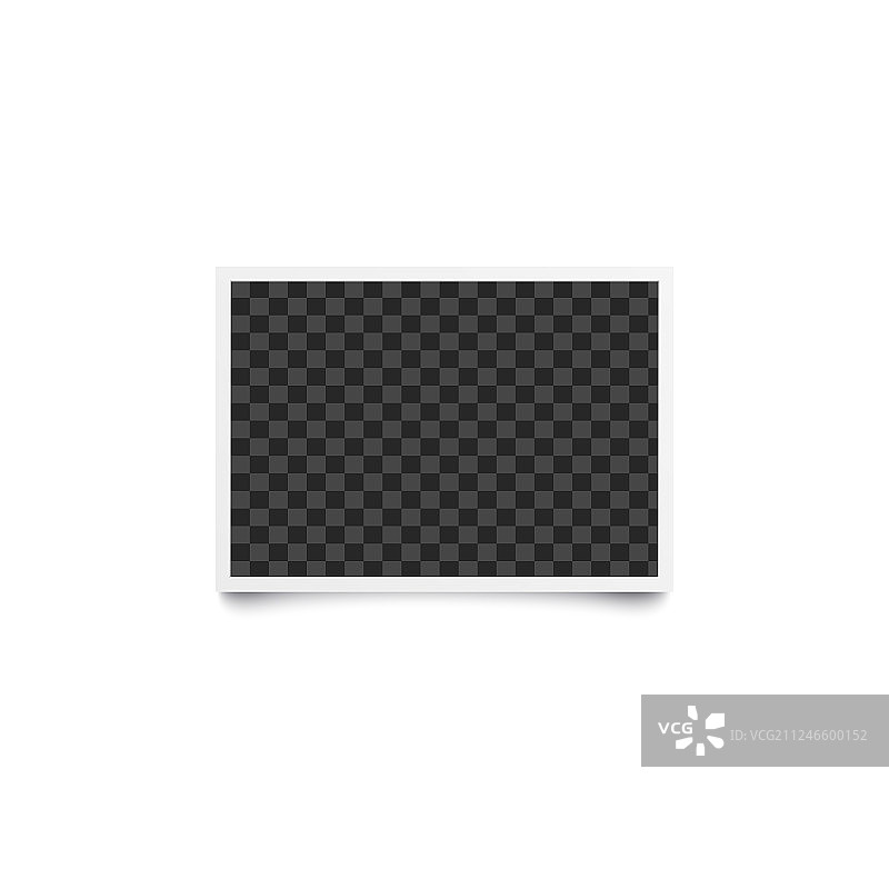 横向矩形方格空白模板图片素材