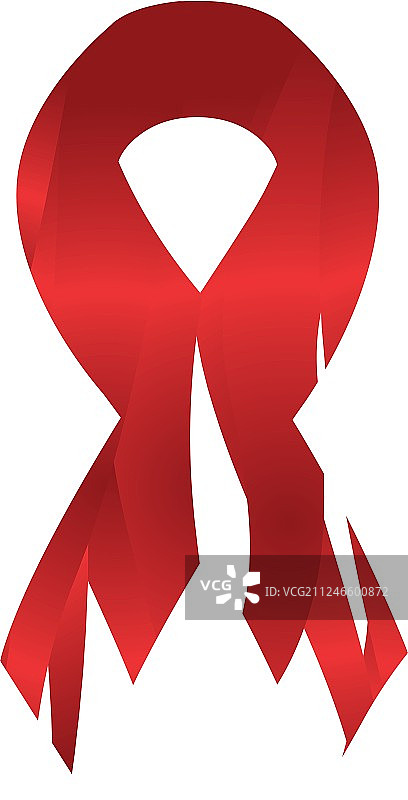 世界艾滋病日红色丝带图片素材