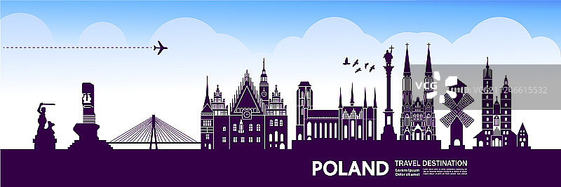 波兰旅行目的地图片素材