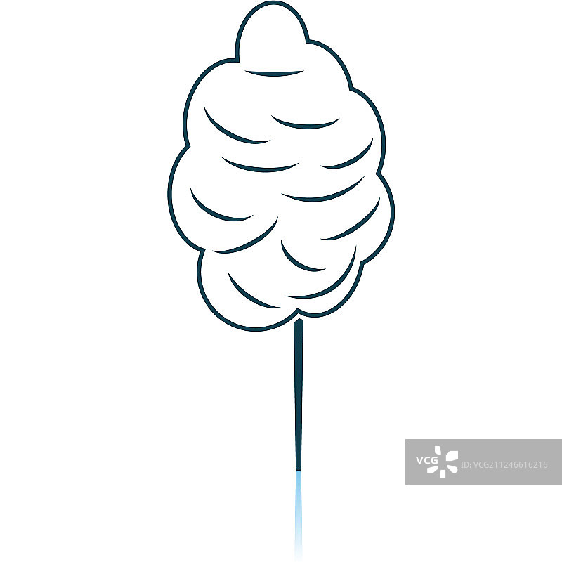 棉花糖图标图片素材