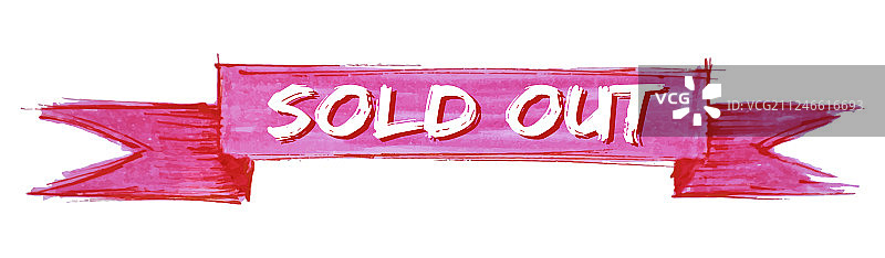 售罄丝带图片素材
