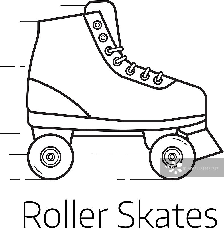 溜冰鞋图标图片素材