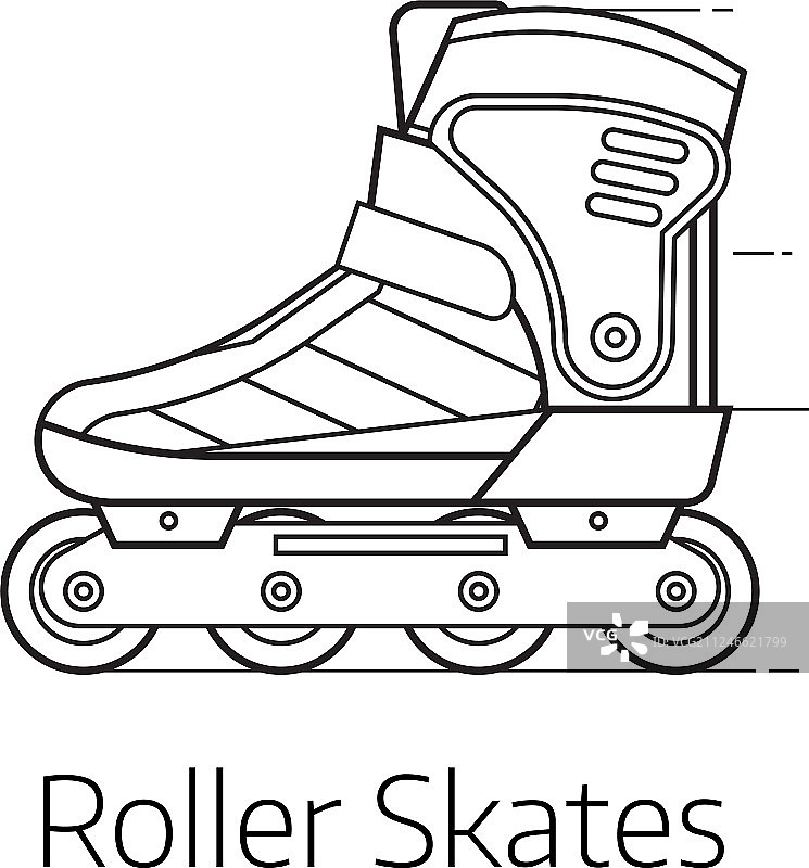 溜冰鞋图标图片素材