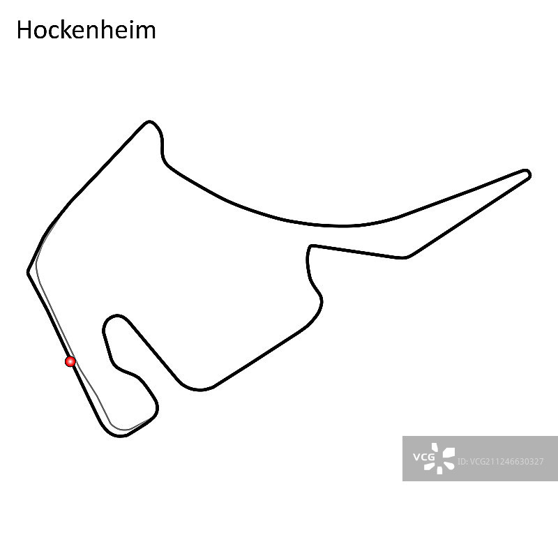 霍根海姆赛道图片素材