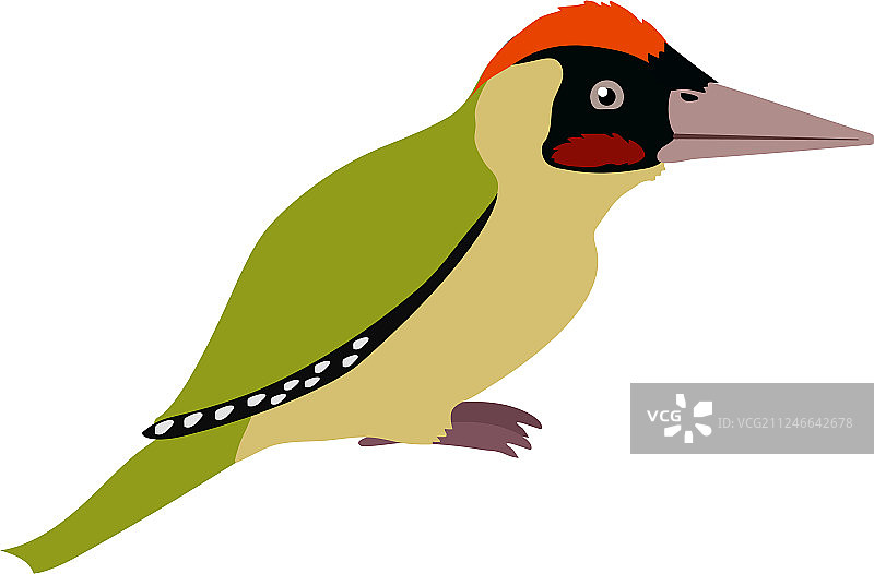 扁平卡通动物剪贴画图片素材