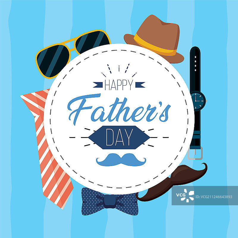快乐的父亲节图片素材