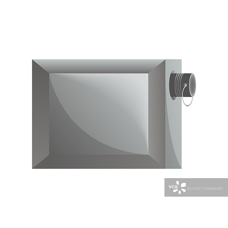 扁平设计的车库锁图标图片素材