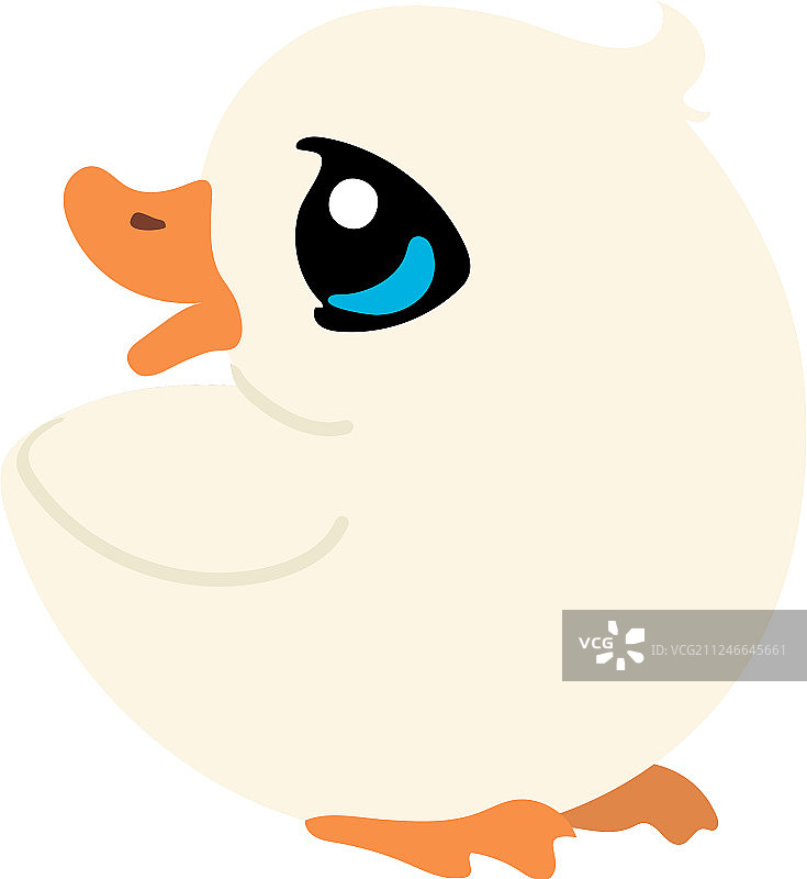 扁平卡通动物剪贴画图片素材