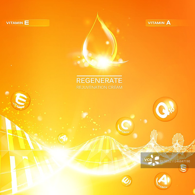 面部再生霜图片素材