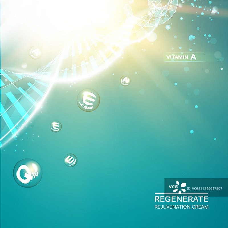 面部再生霜图片素材