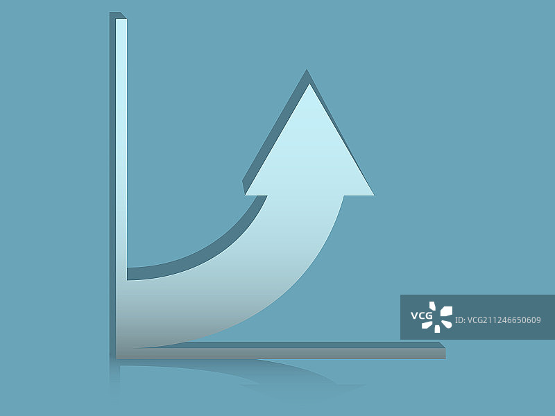 上升的箭头图图片素材