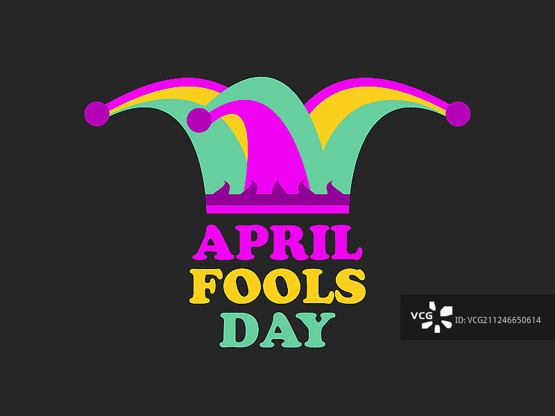 愚人节小丑帽子和铃铛图片素材