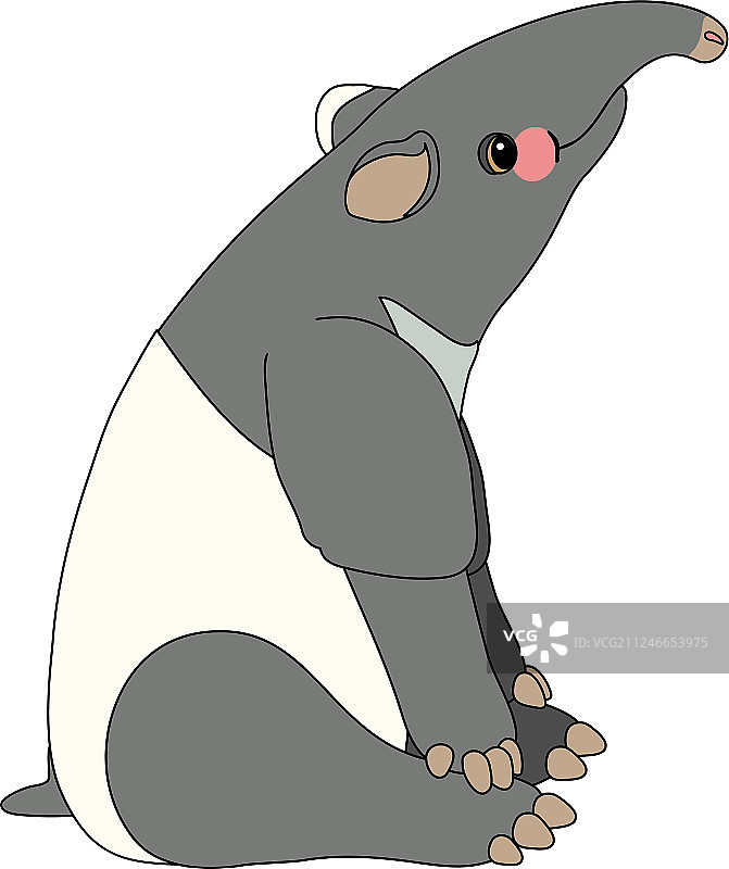 斯堪的纳维亚卡通动物剪贴画图片素材