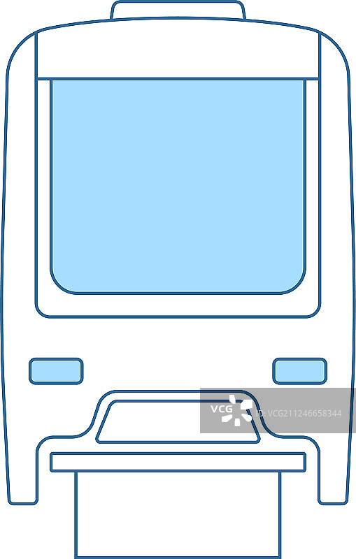单轨电车图标图片素材