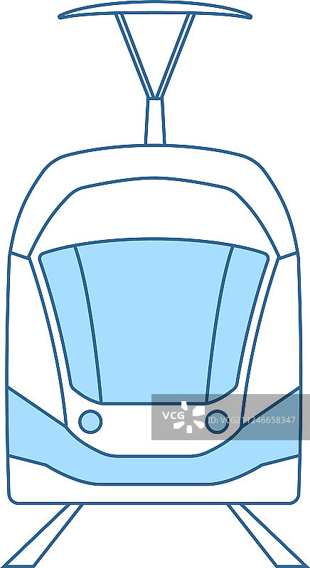 有轨电车图标图片素材