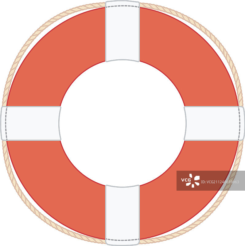 扁平风格救生圈图标图片素材