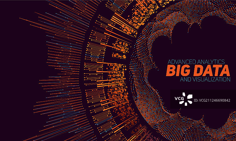 大数据可视化未来感图片素材