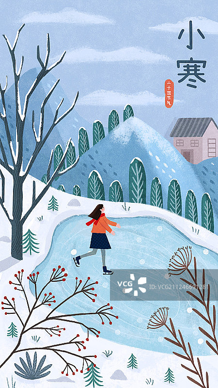 节气小寒图片素材