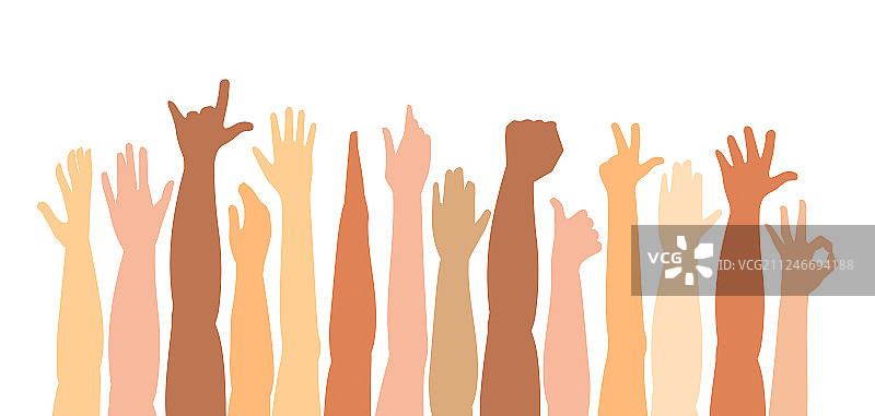 举手图片素材