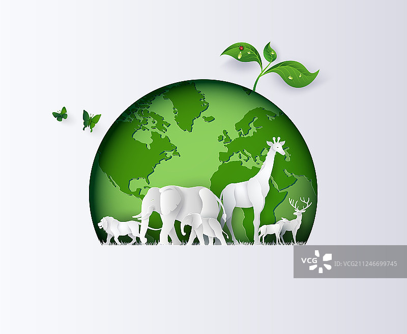 世界野生动植物日图片素材