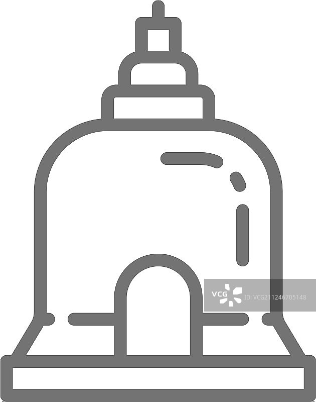 泰国芭堤雅的传统寺院图片素材