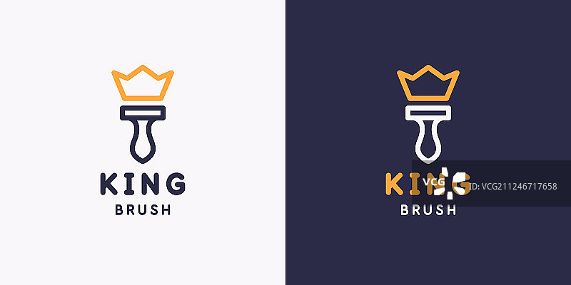 装修用国王涂刷工具图片素材