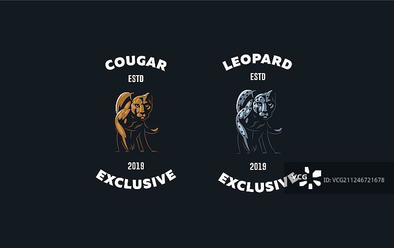 这是美洲狮或豹的形象图片素材