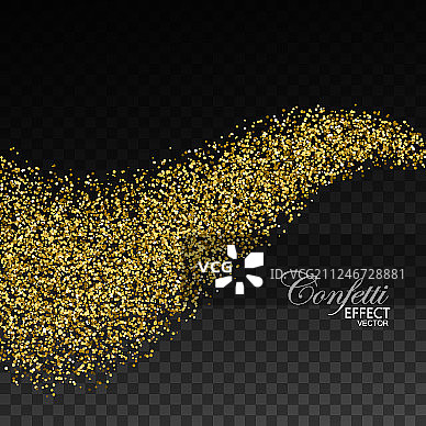 闪耀金色闪光流图片素材