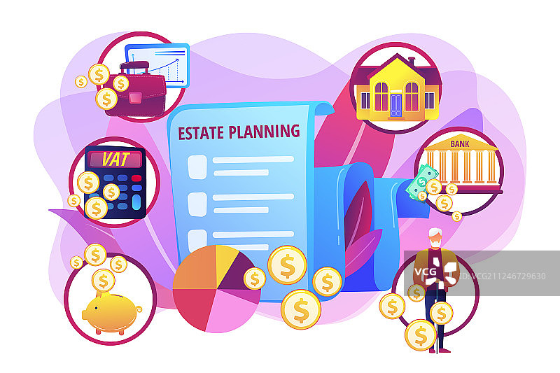 遗产规划概念图片素材