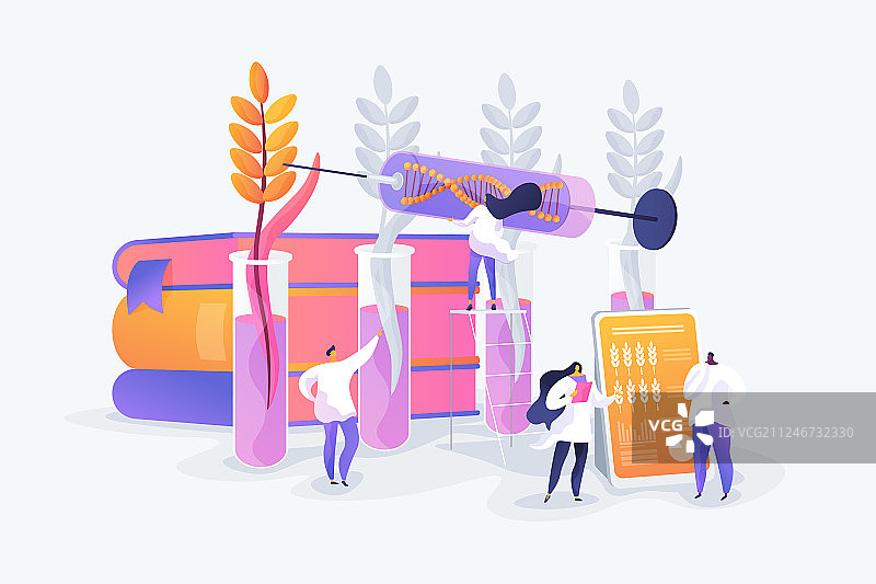 转基因植物概念图片素材