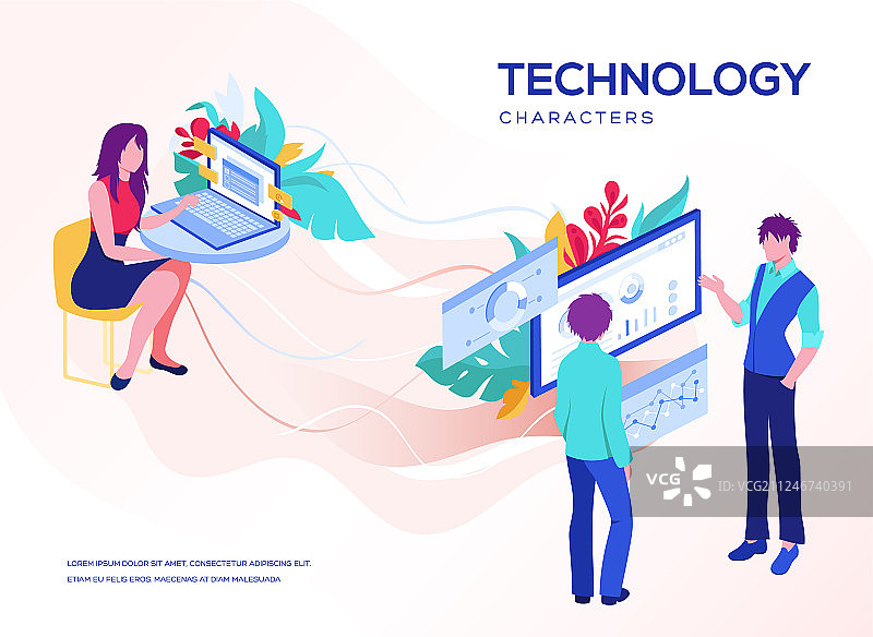 着陆页模板图片素材