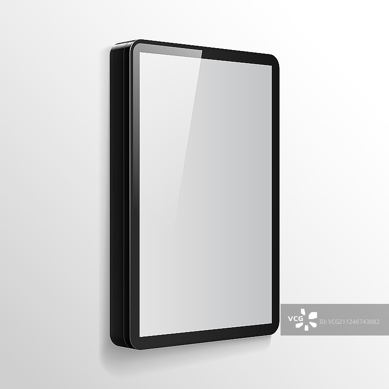 逼真灯箱模板图片素材