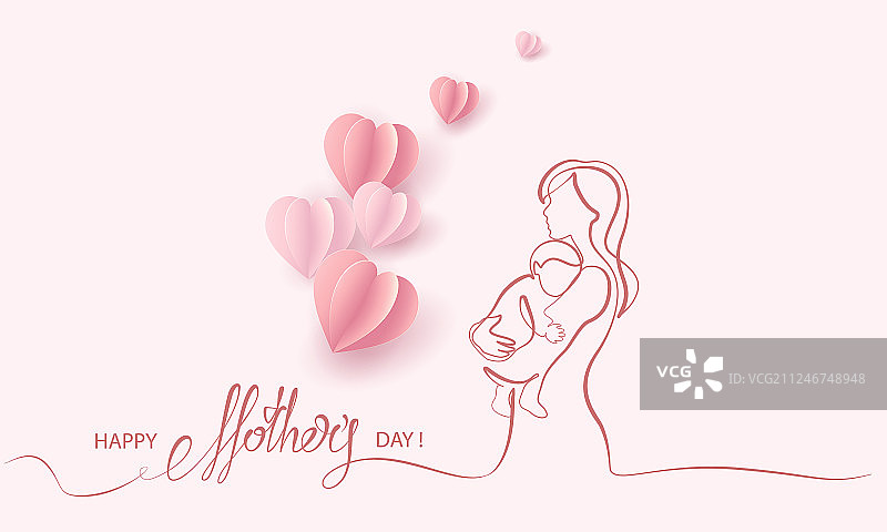 女子手拿气球图片素材