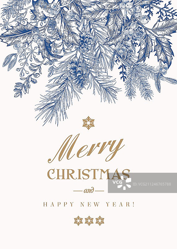 圣诞贺卡图片素材