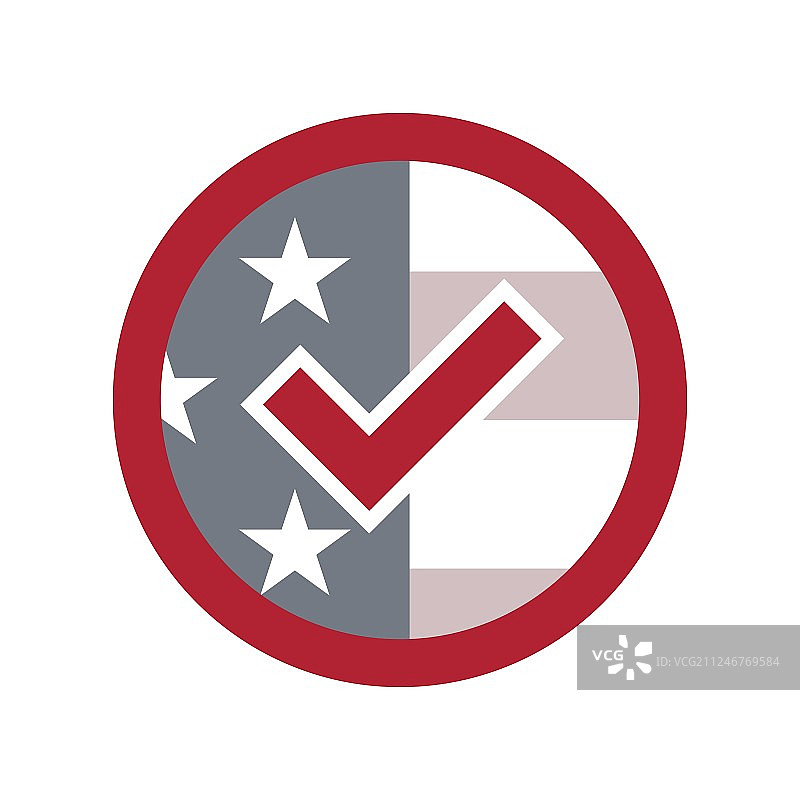 美国总统选举标志图片素材