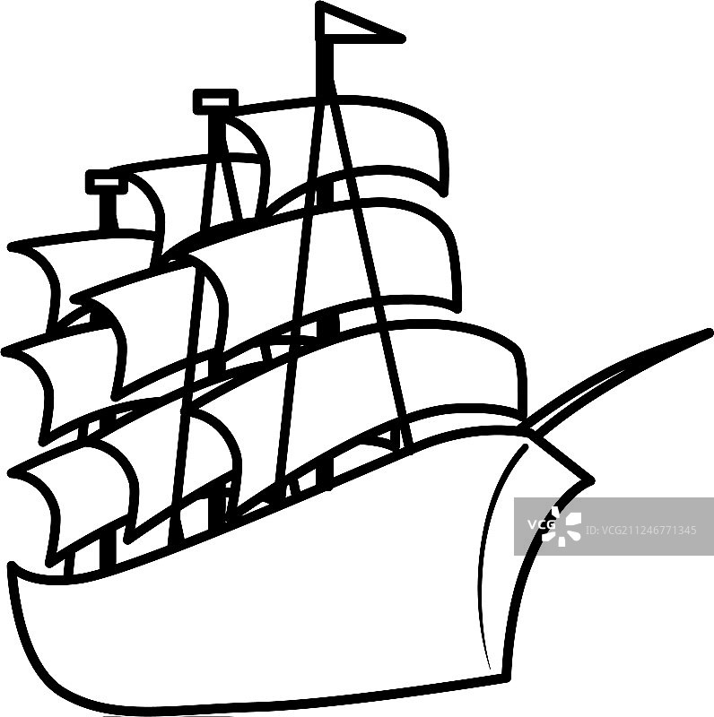 海上运输船图片素材