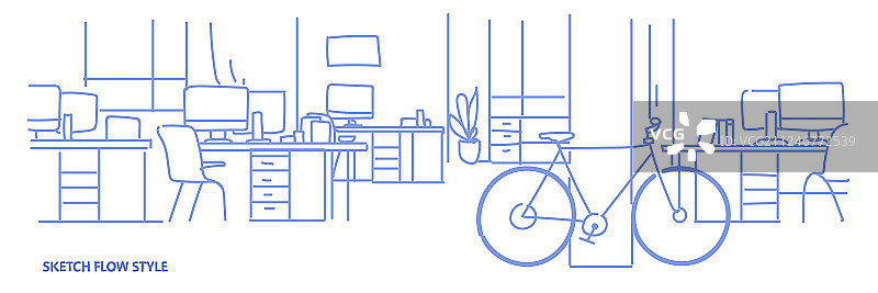 创意办公室联合办公中心图片素材