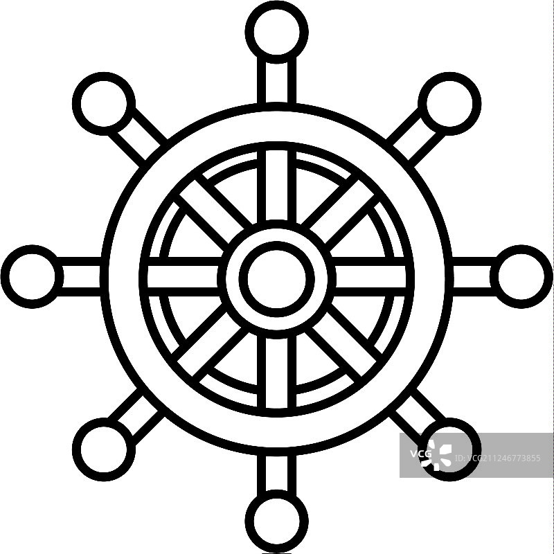 船用方向舵图片素材