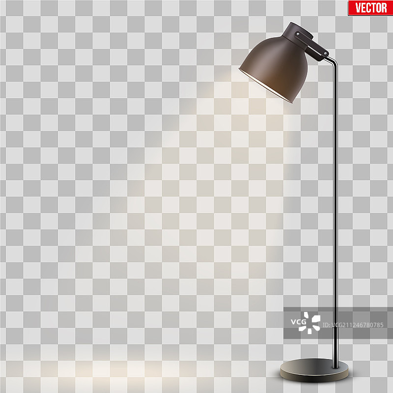 装饰金属落地灯图片素材