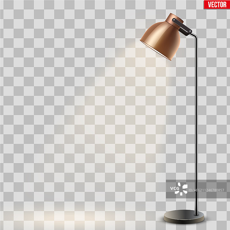 装饰金属落地灯图片素材