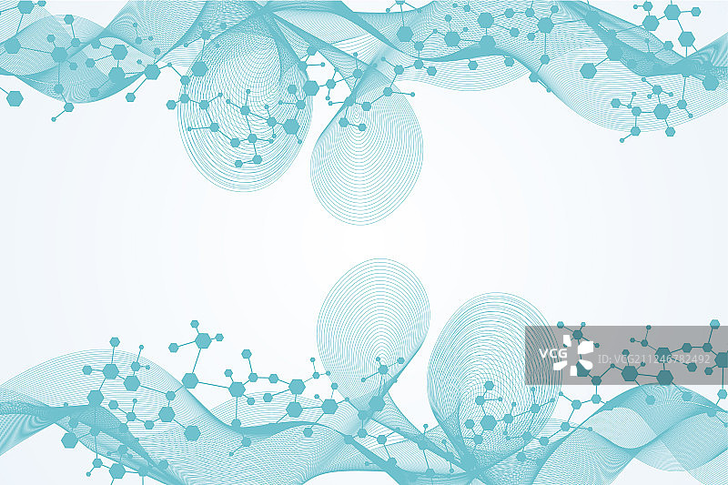 结构分子和通讯DNA原子图片素材