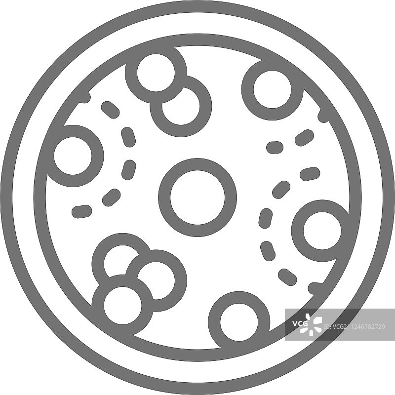 白血病细胞与肿瘤病毒图片素材