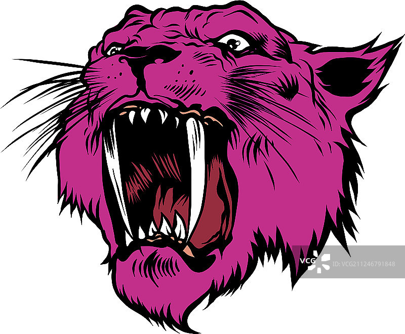 粉红豹的卡通脸图片素材